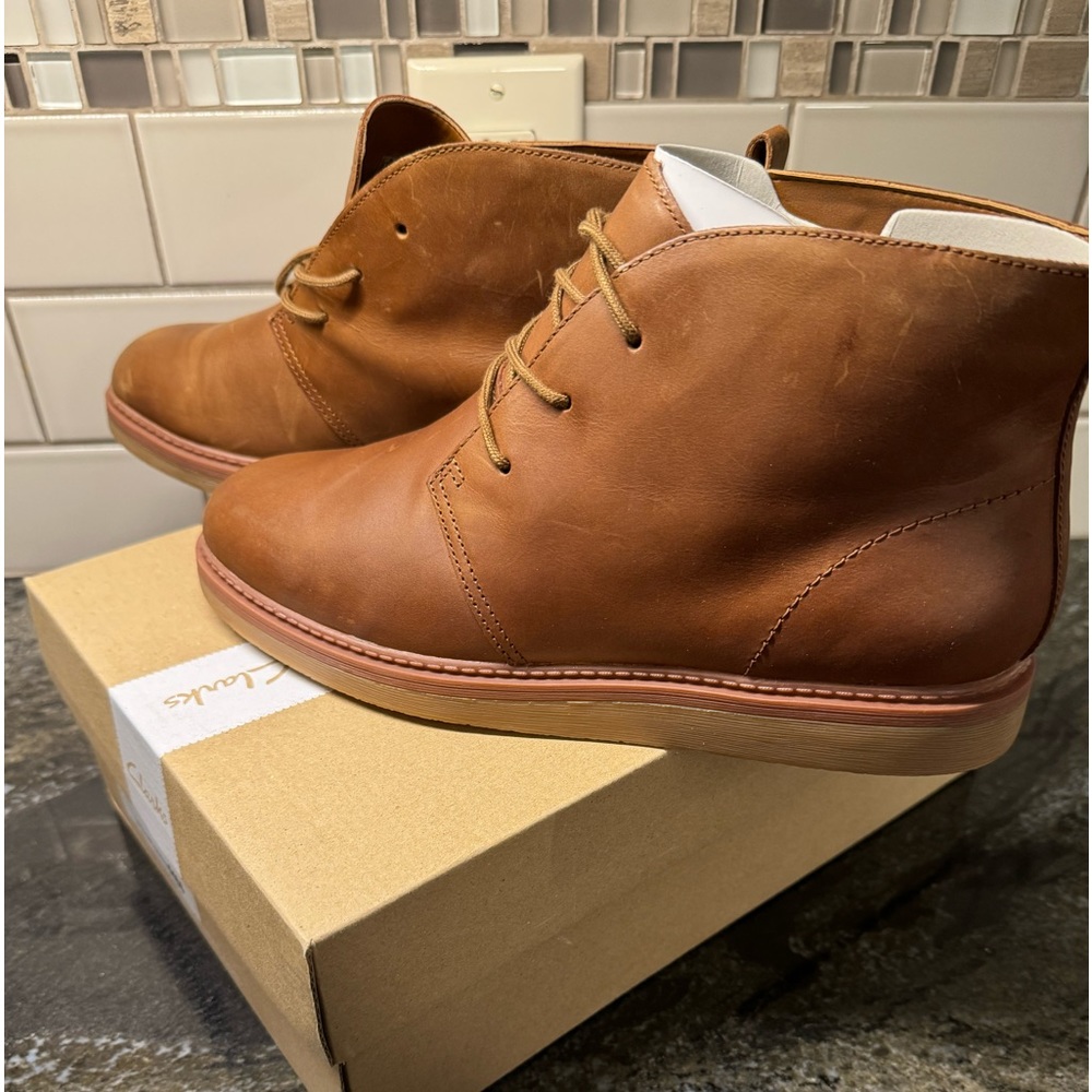 Women’s Clark’s leather booties